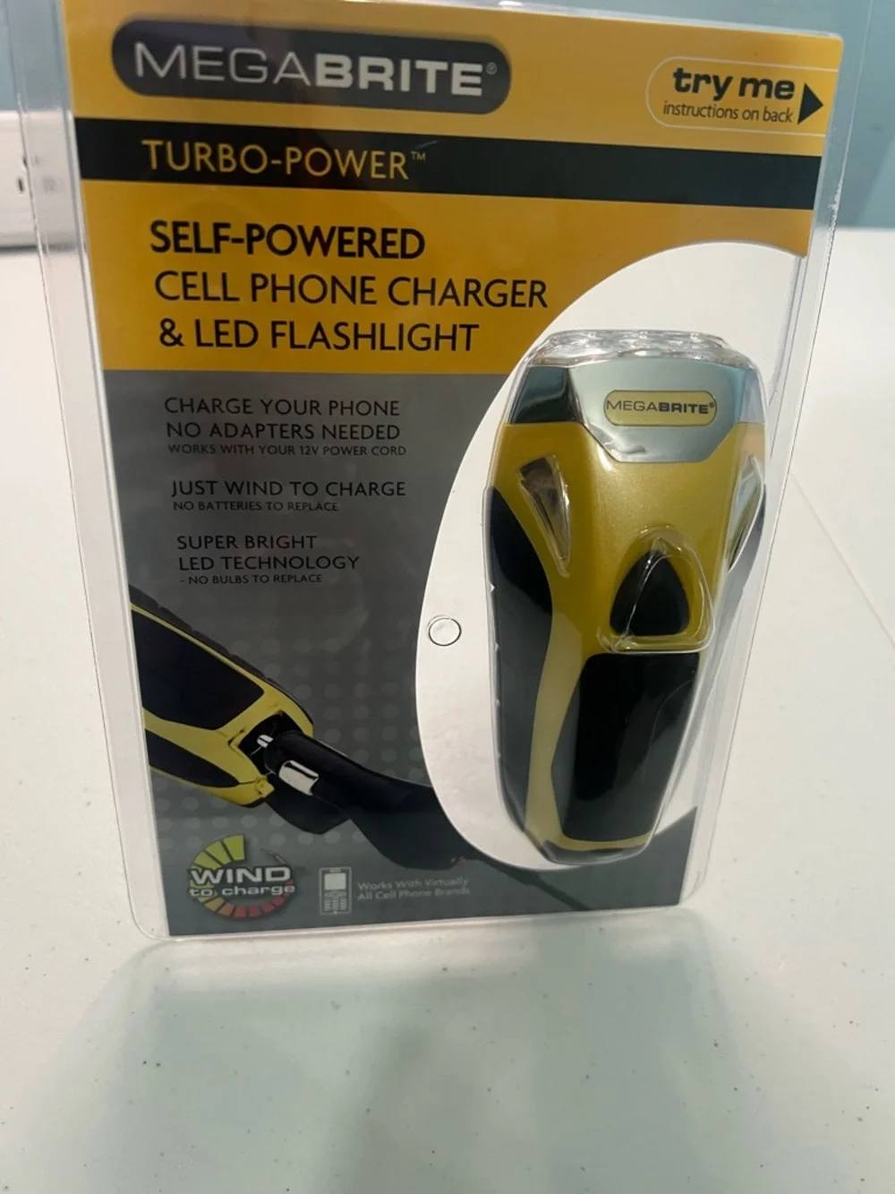 Megabrite self powered