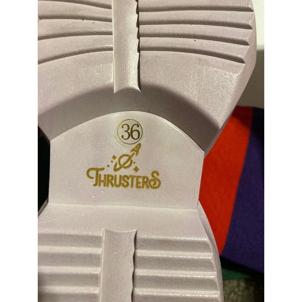 Thrusters rainbow striped