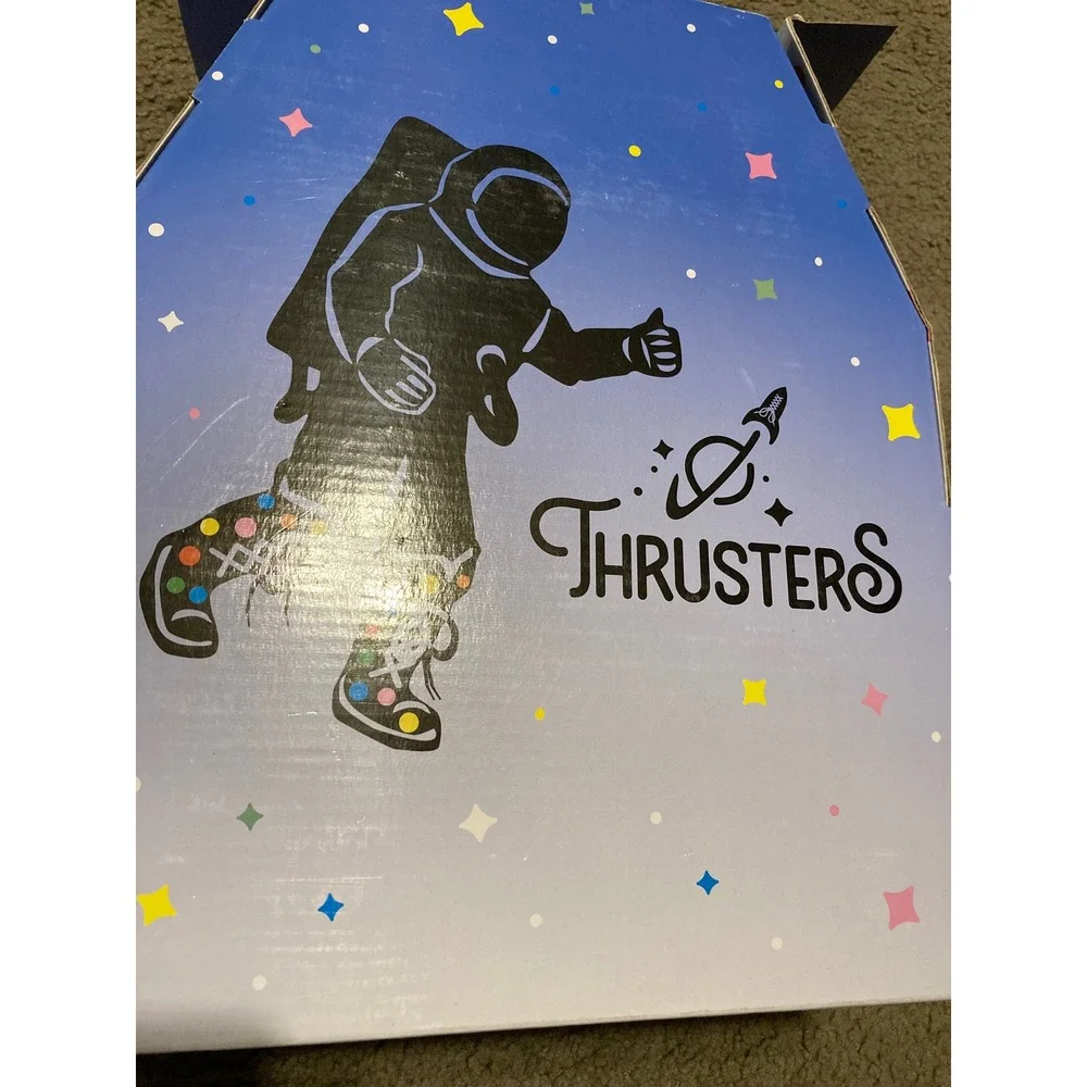 Thrusters rainbow striped