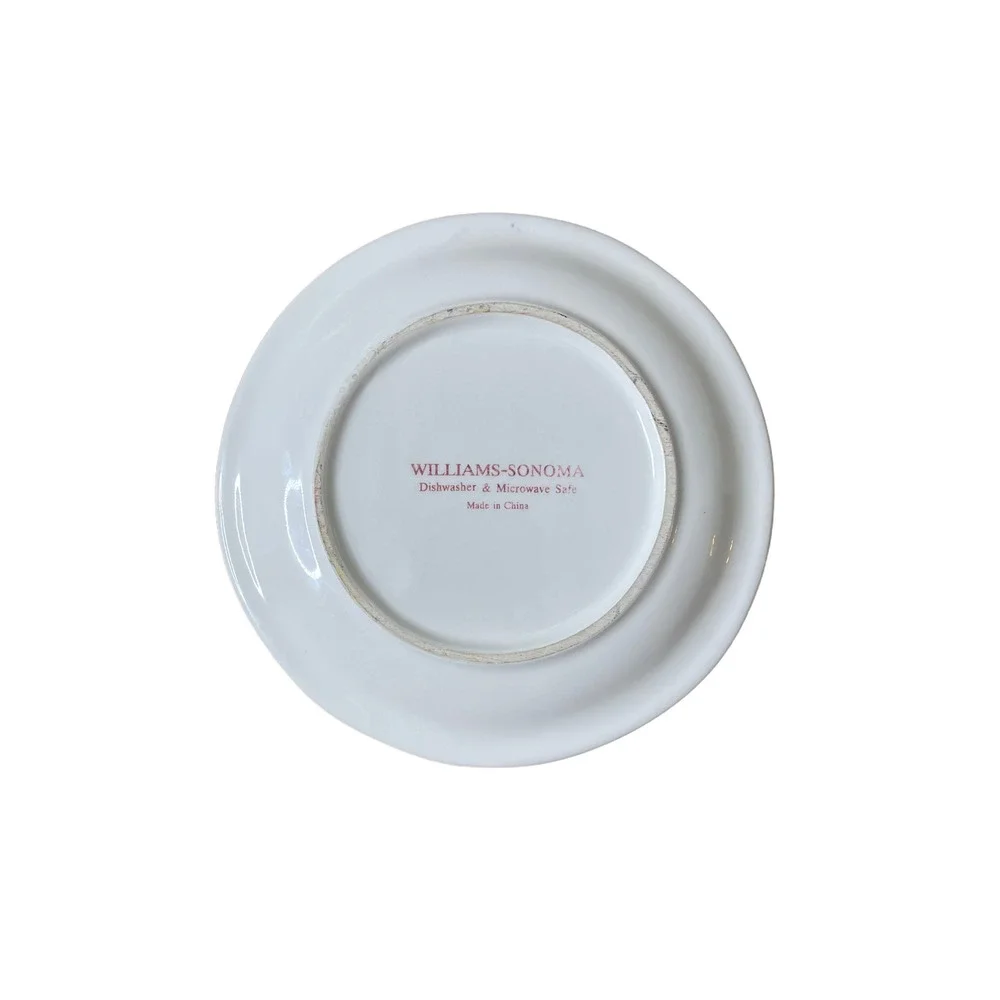 Williams-Sonoma Holiday Beverage Irish Coffee Plate‎ Saucer 6.5