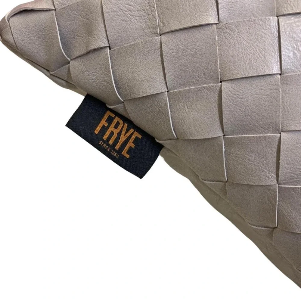 Frye woven faux