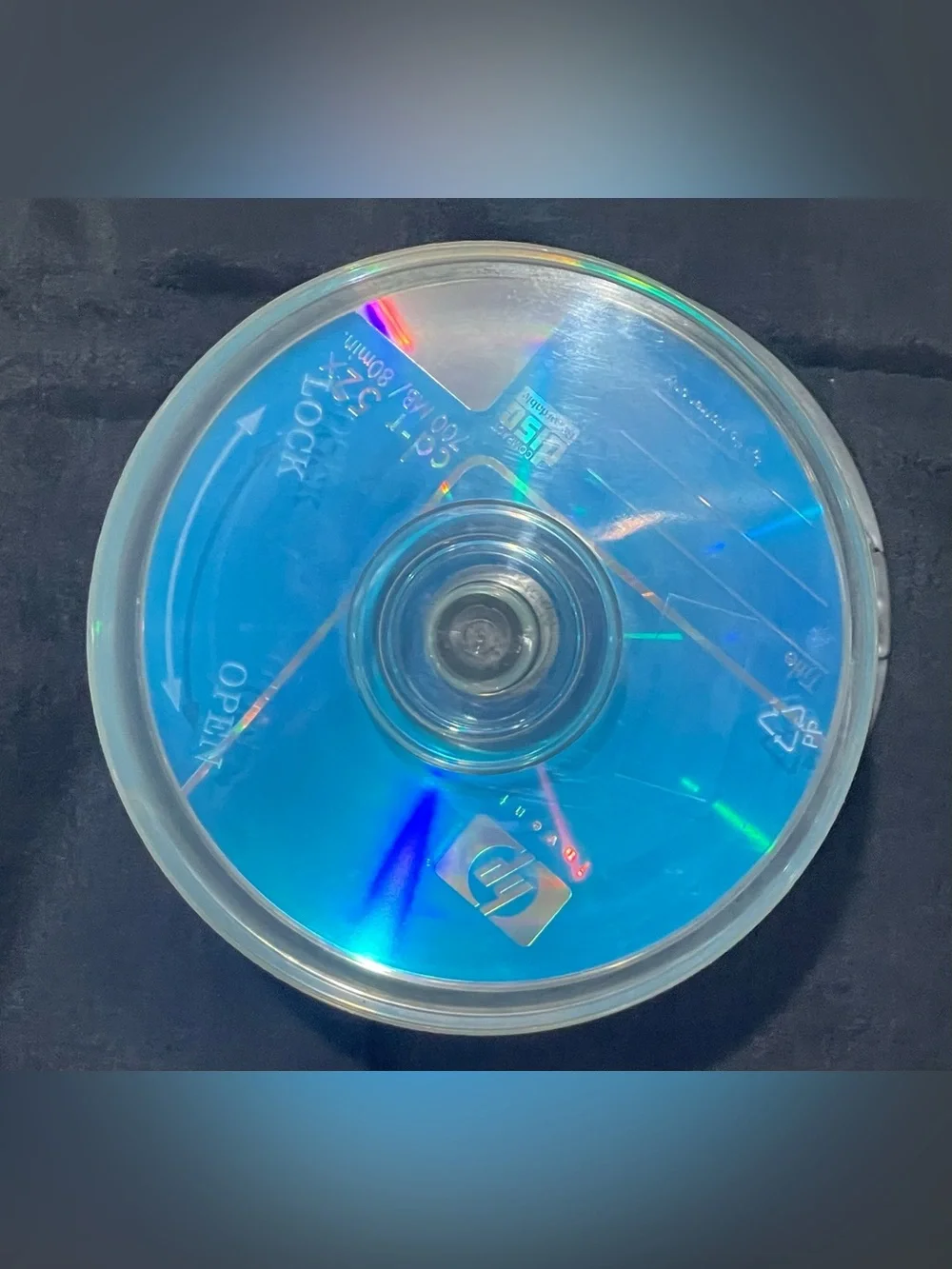 HP CD-R 52x 100-Pack - Blue & White Packaging