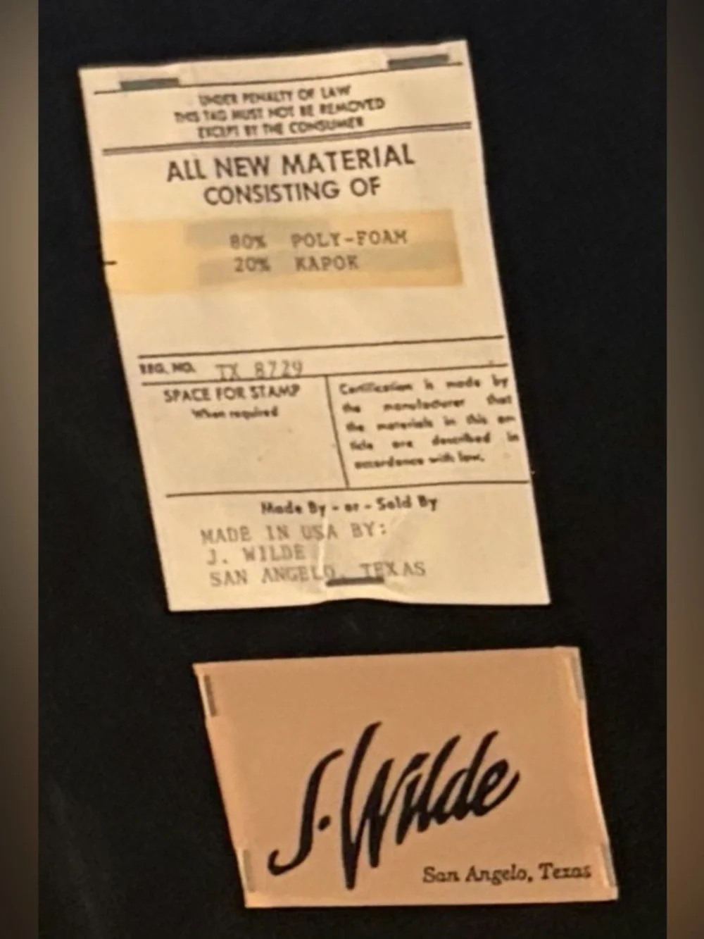 J. Wilde this unique