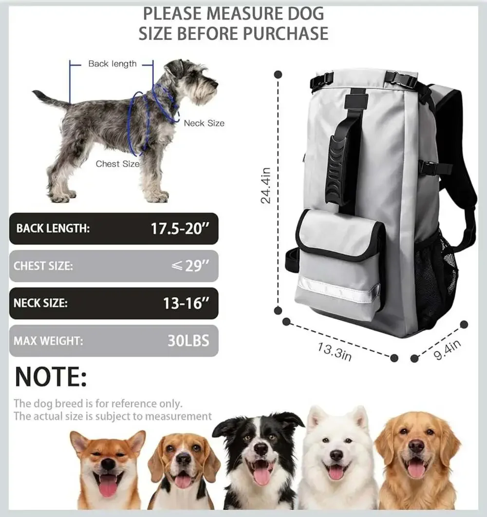 Moyson dog backpack