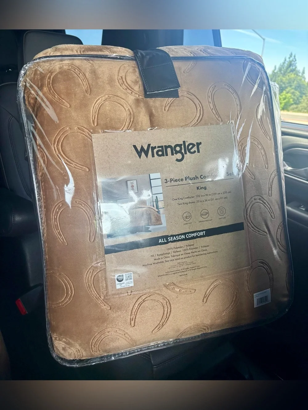 Wrangler King 3pc Plush Comforter Set