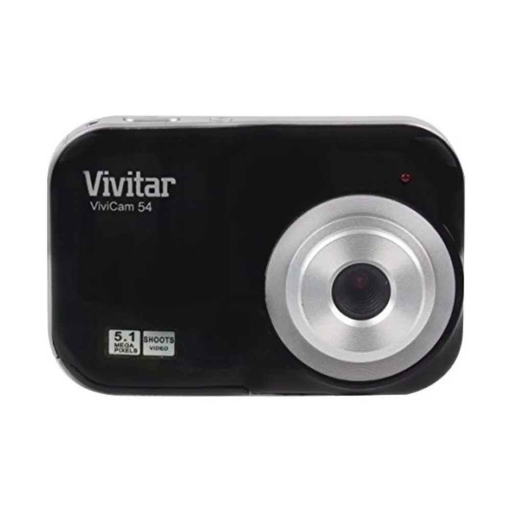 Vivitar NEW! ViviCam 54 Black Digital Camera
