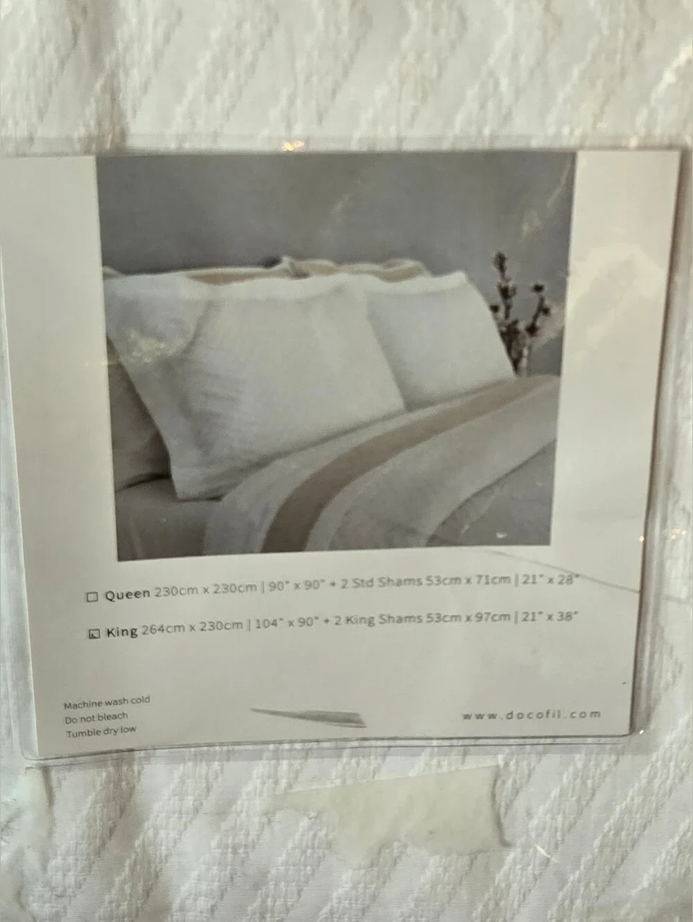 Docofil king bed