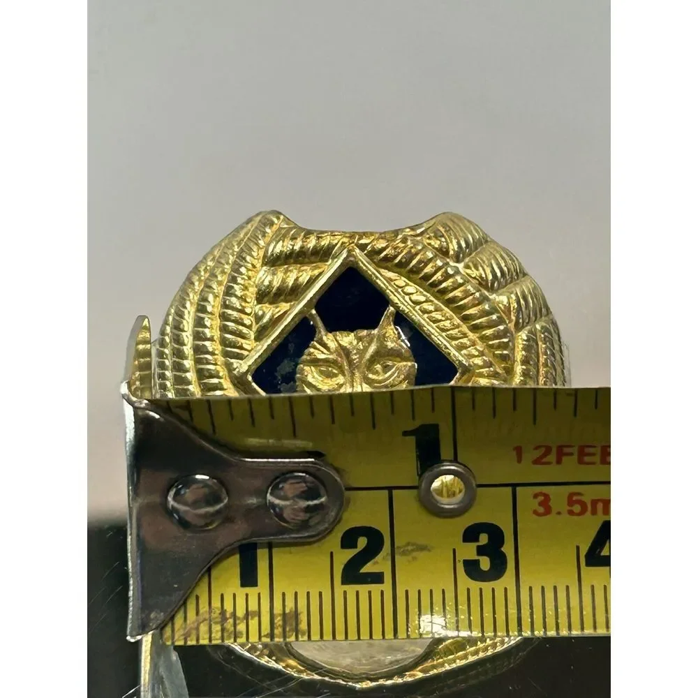 Boy Scouts of America‎ Blue Wolf Eagle Cub Neckerchief BSA Tie Scarf Slide