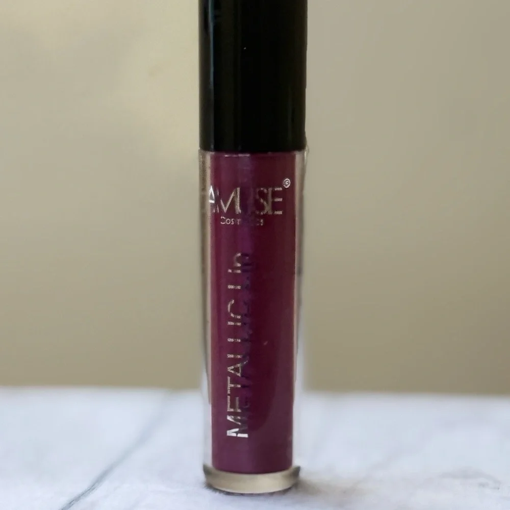 Purple Matte Lipstick Bold Makeup Essential