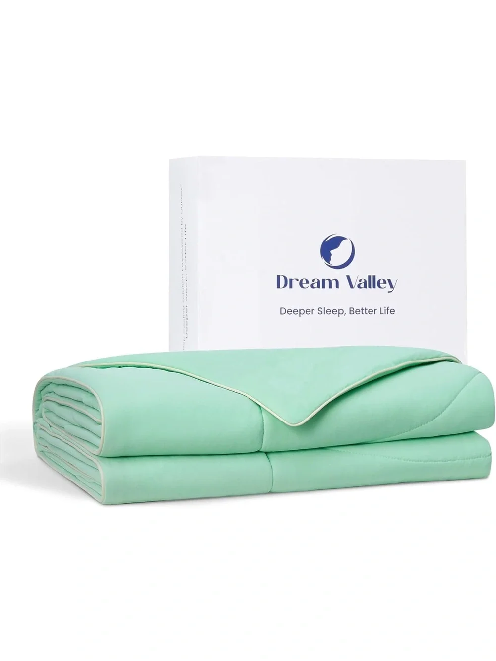 Dream Valley Outlast deep sleep cooling comforter 90x90 Mint Macaron