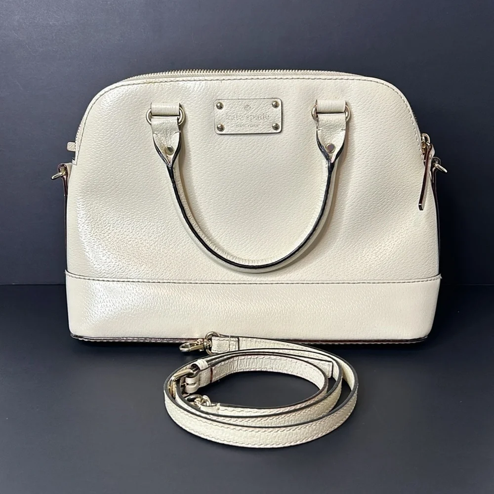 Kate Spade crème/off white mini satchel, Crossbody bag