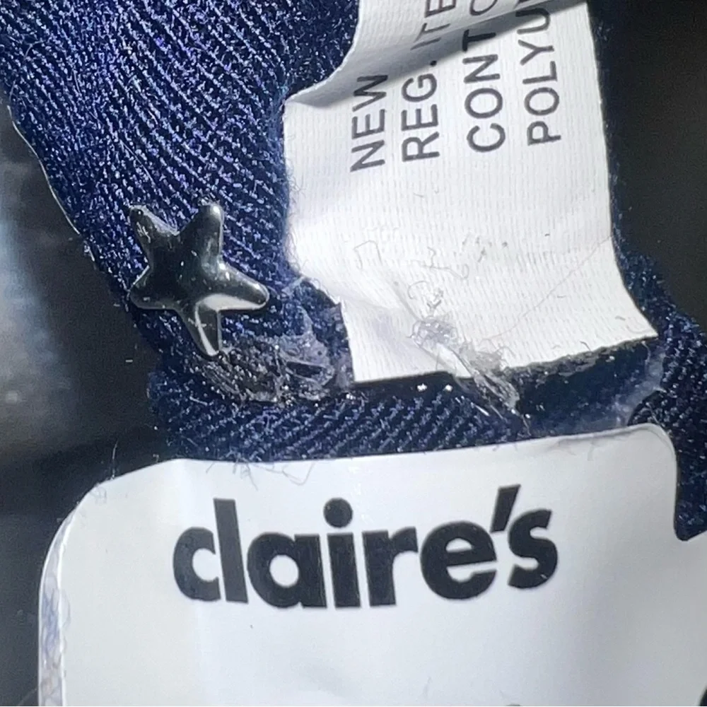 Claires comfortable navy