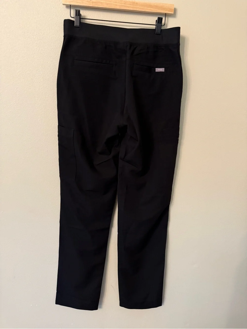 FIGS XTREME Racing Scrub Pants Black Small Tall NWT Rare