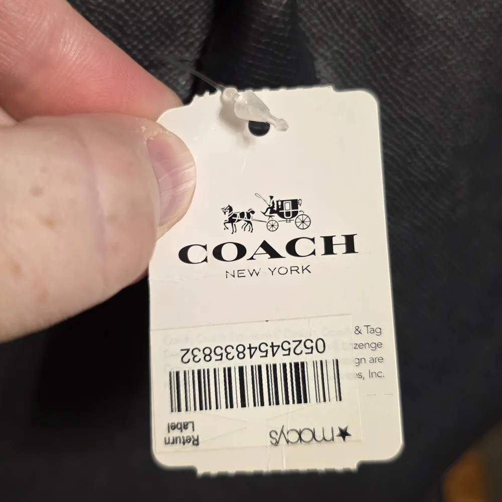 Coach new tags