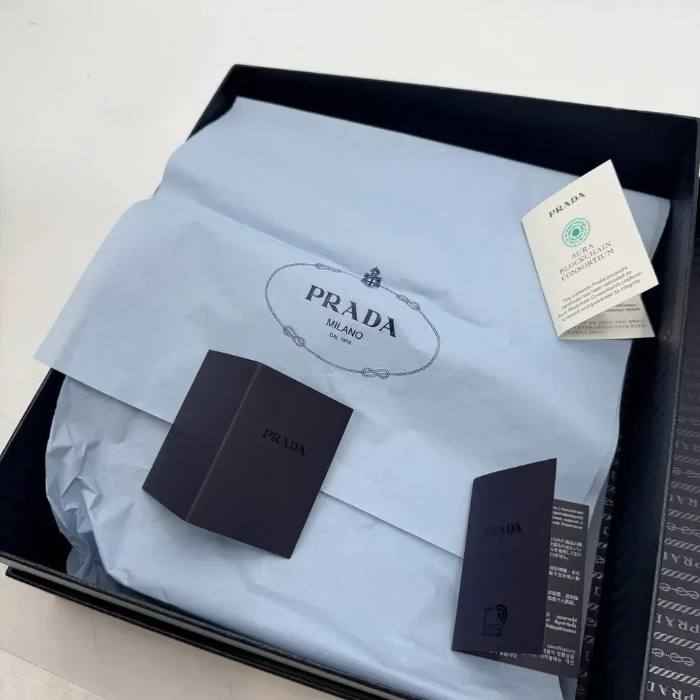 Prada blue empty