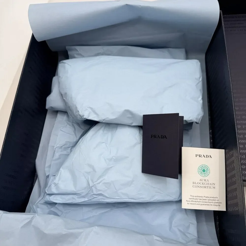 Prada blue empty