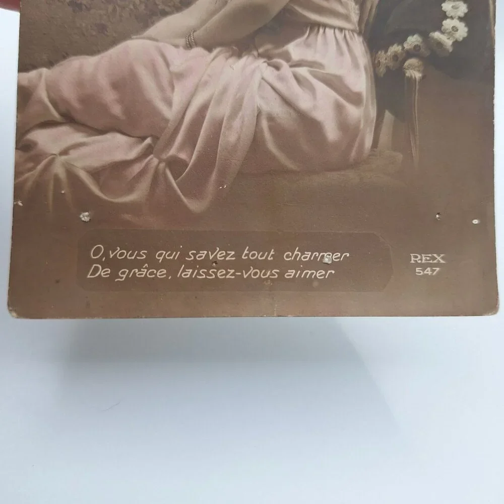 Romantic Postcard timeless love