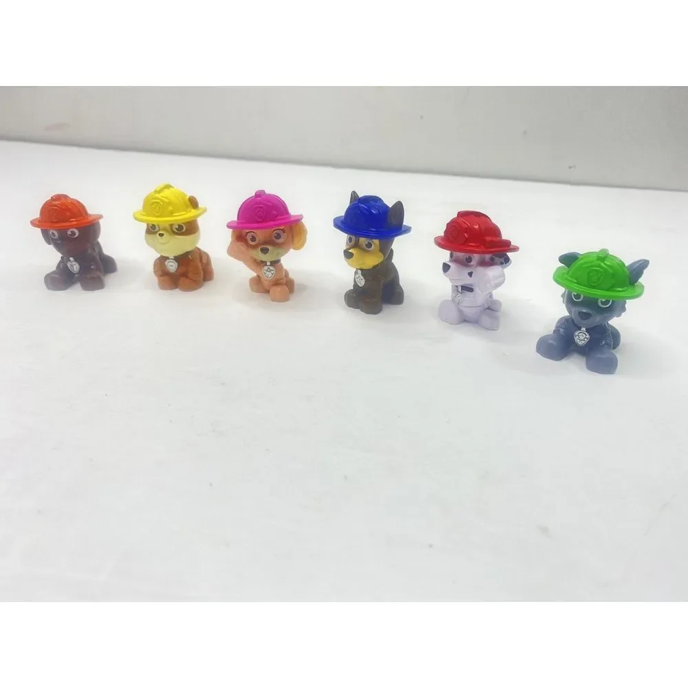 Paw Patrol Plastic Figures Set of 6 Great Variety Party Play Collectible‎ HG9
