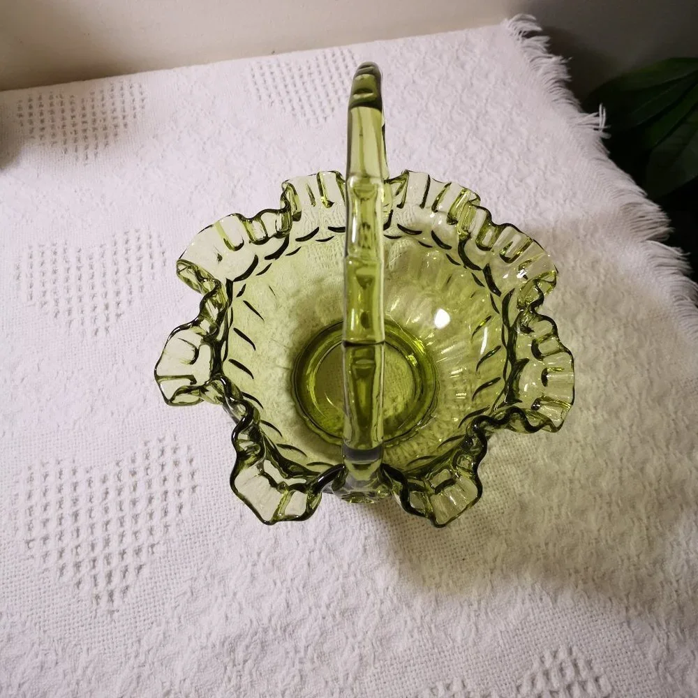 Fenton vintage thumbprint