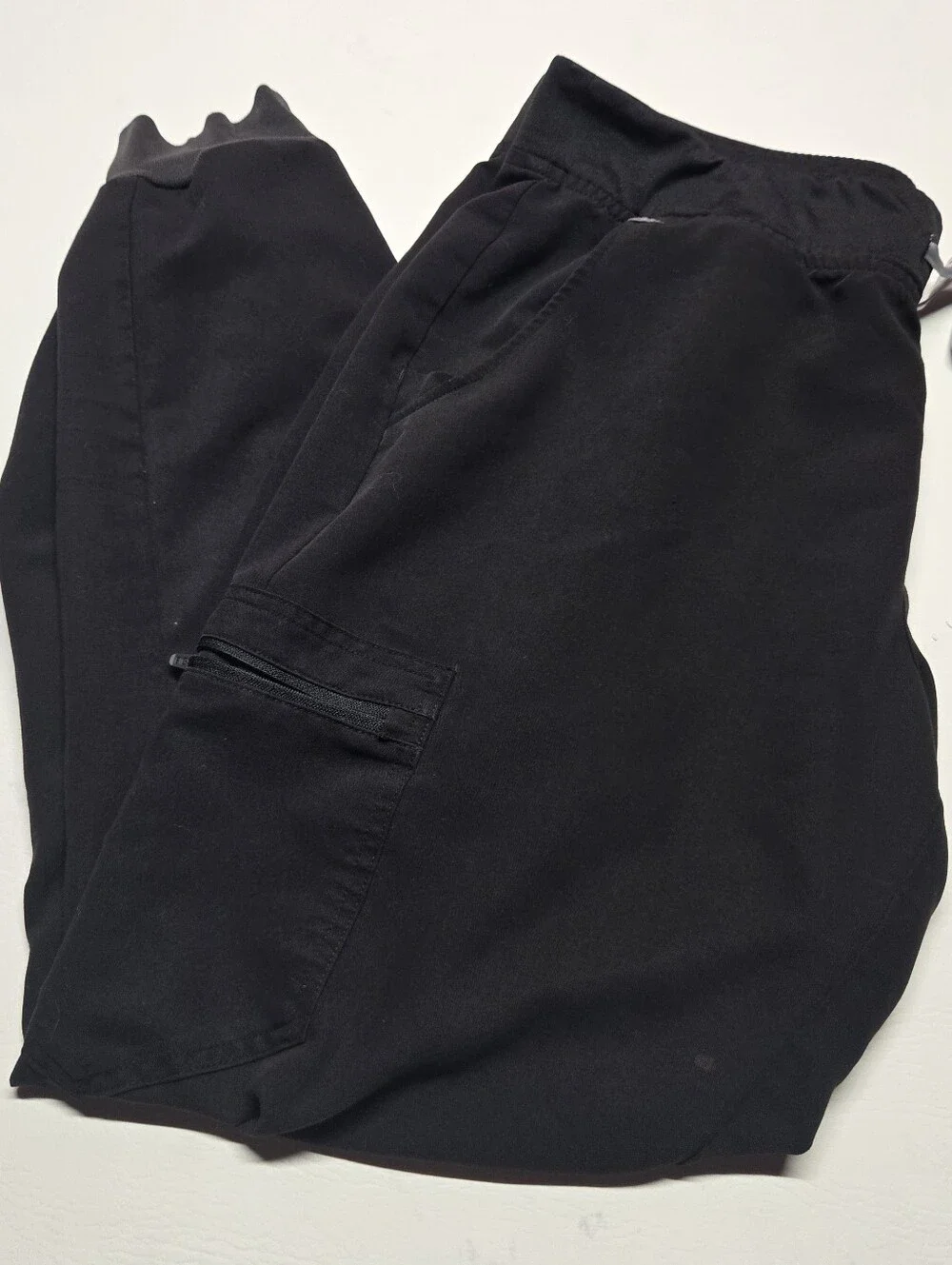 Figs Technical Collection womens Scrub Pants size L Black