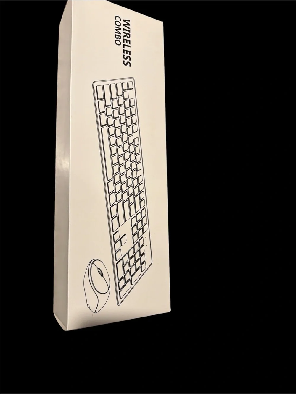 Wireless Keyboard and Mouse Combo - White
