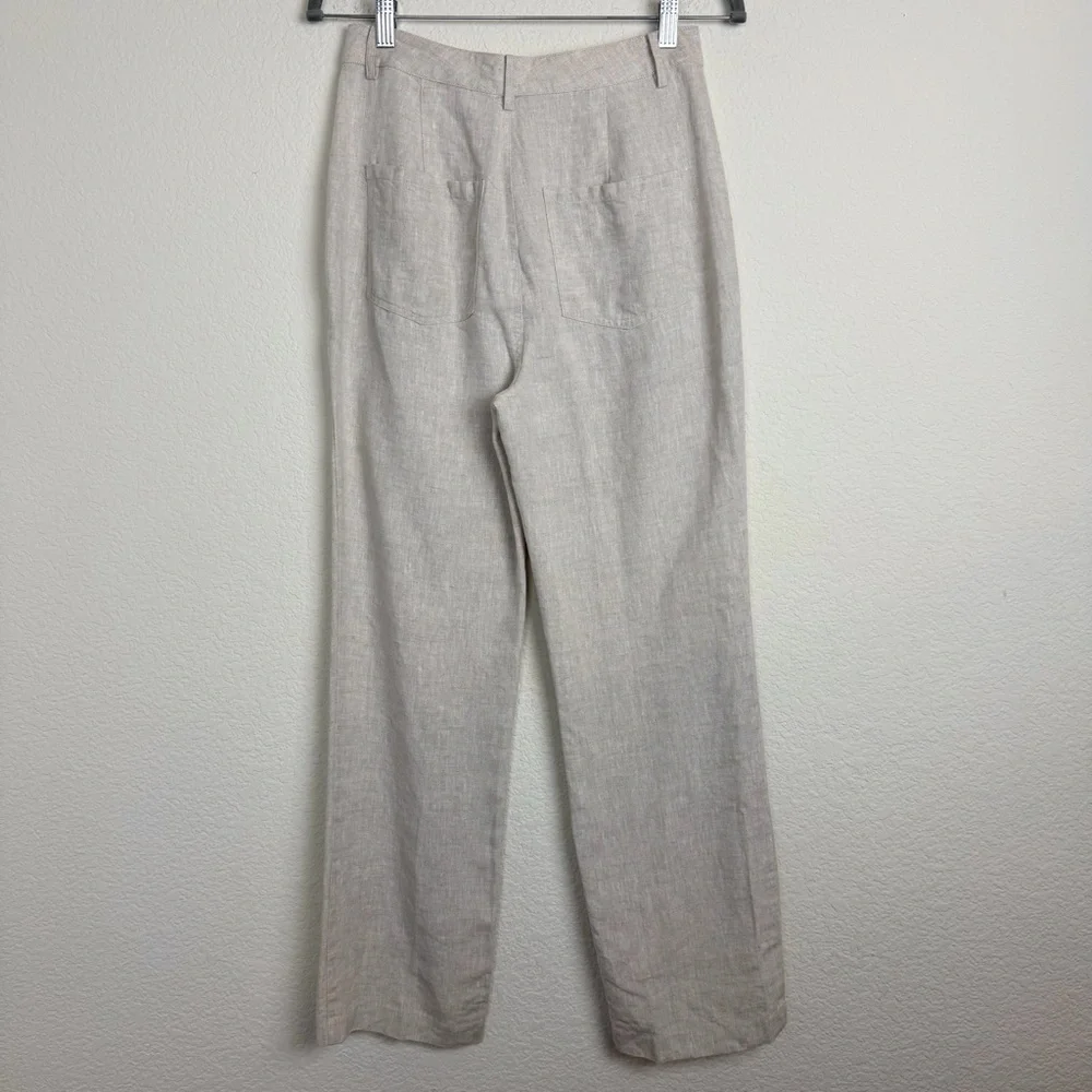 Reformation tan linen