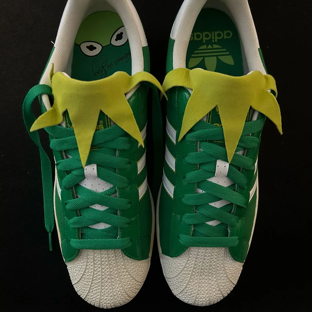 Adidas Superstar II Kermit the Frog Original HipHop Shoes 2011 Men's Size 12