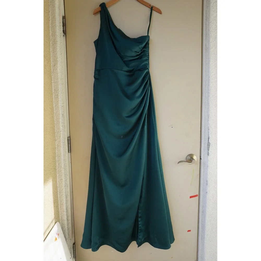 Mori Lee elegant teal