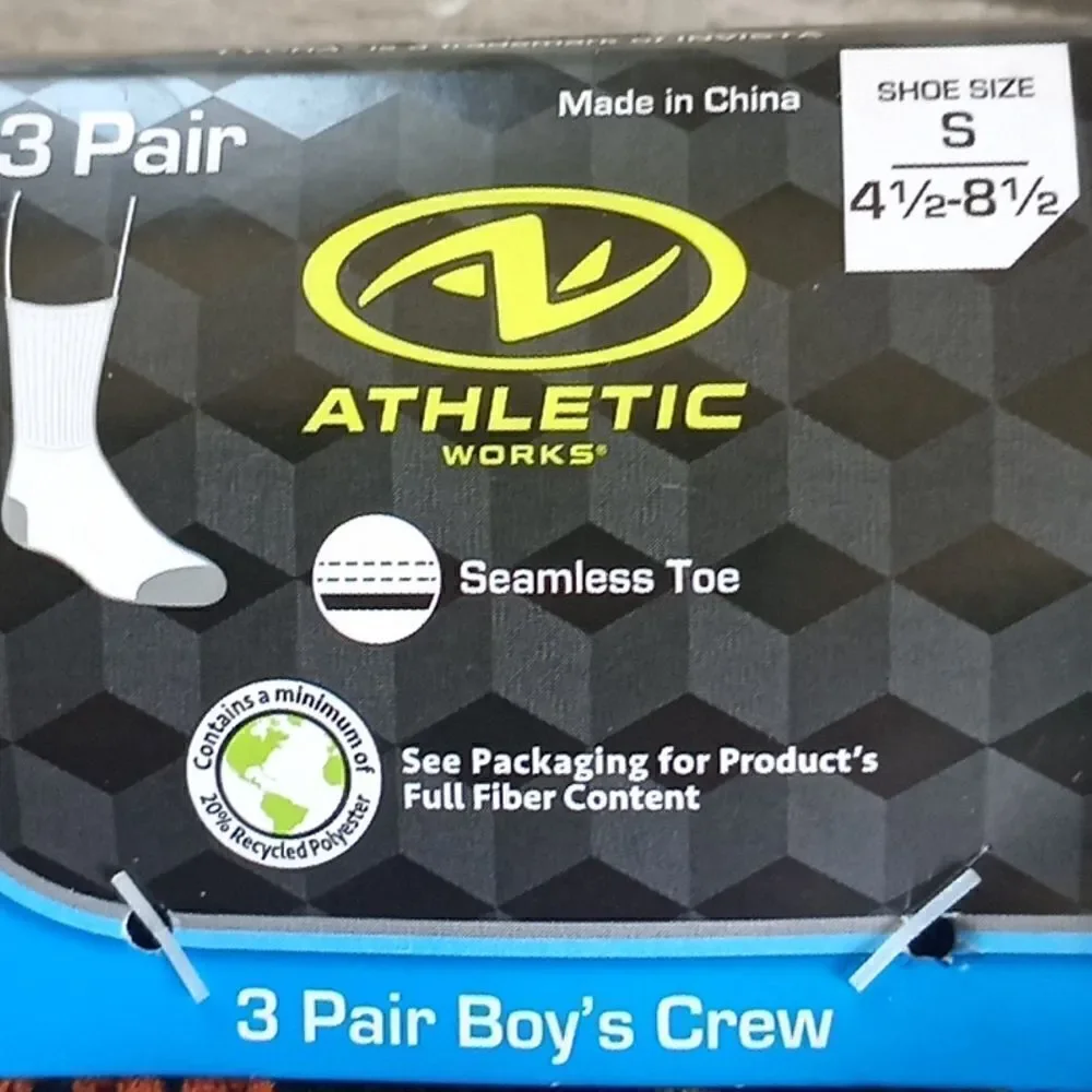 Athletic Works seemless toe