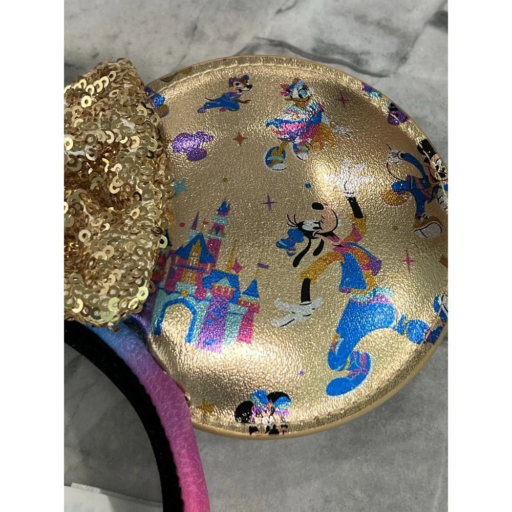 Disneyland 70th Anniversary Mickey Headband Ears New‎ 2025