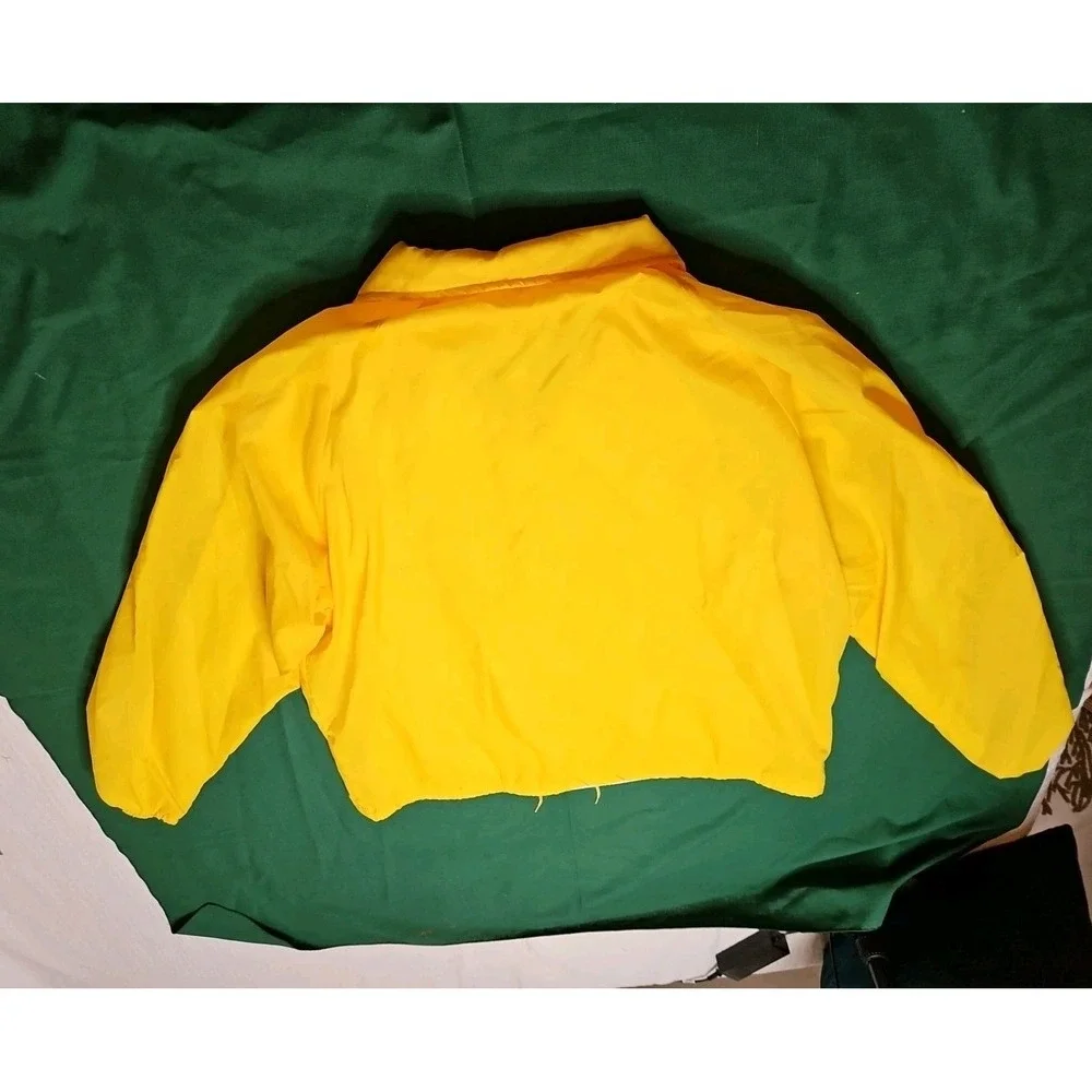 Vintage Shell Oil Company Cat Cracker‎ Catalytic Nylon Swingster Jacket 1982 XL