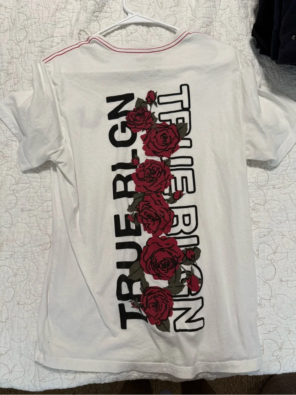 True Religion clean white