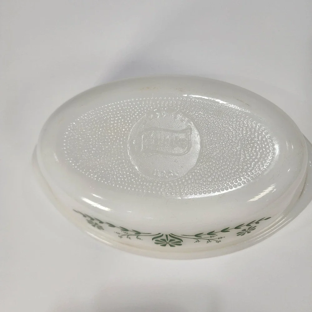 Glasbake vintage milk