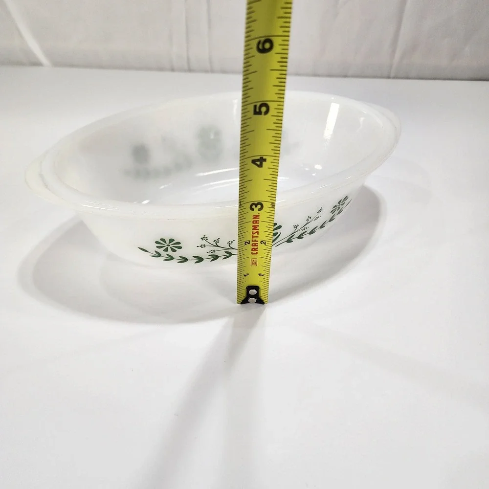 Glasbake vintage milk