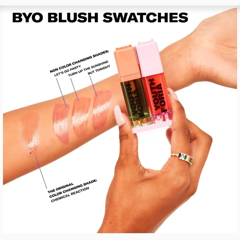 New Youthforia BYO Blush in Bold Red Packaging