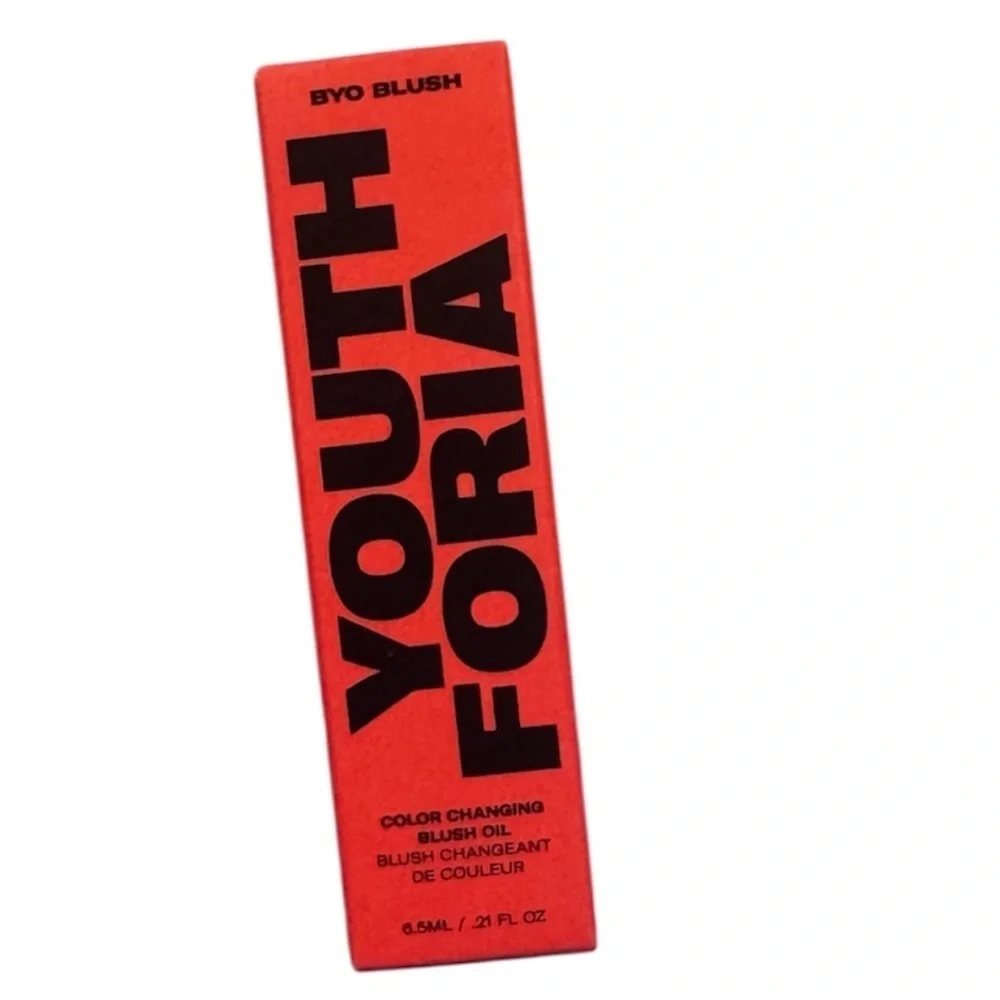 New Youthforia BYO Blush in Bold Red Packaging