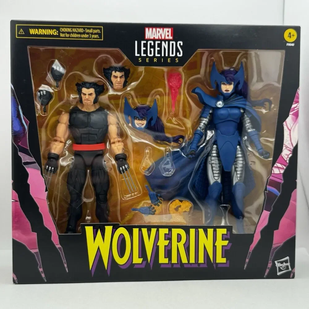 Wolverine & Psylocke Marvel Legends Series 50th Anniversary Action Figure 2-Pack