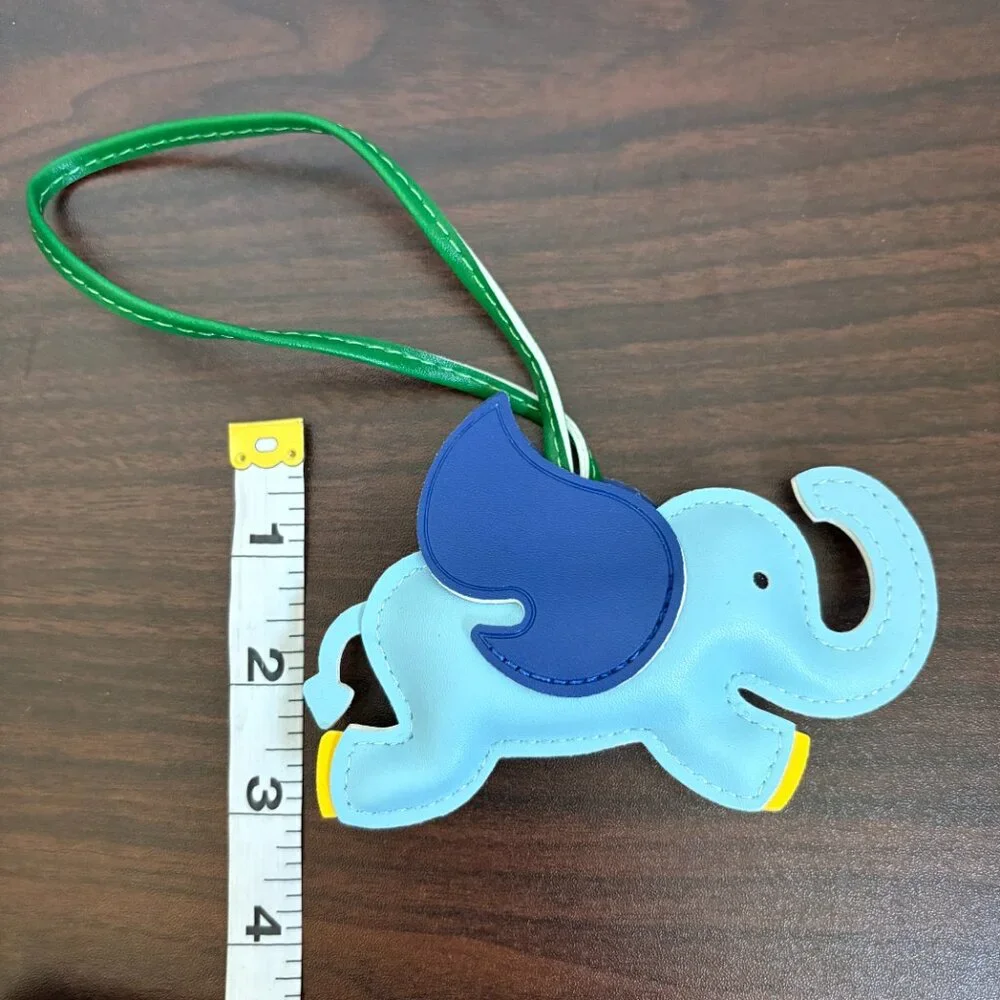 Elephant Bag Charm Dumbo Pegasus Bag Charm Blue New
