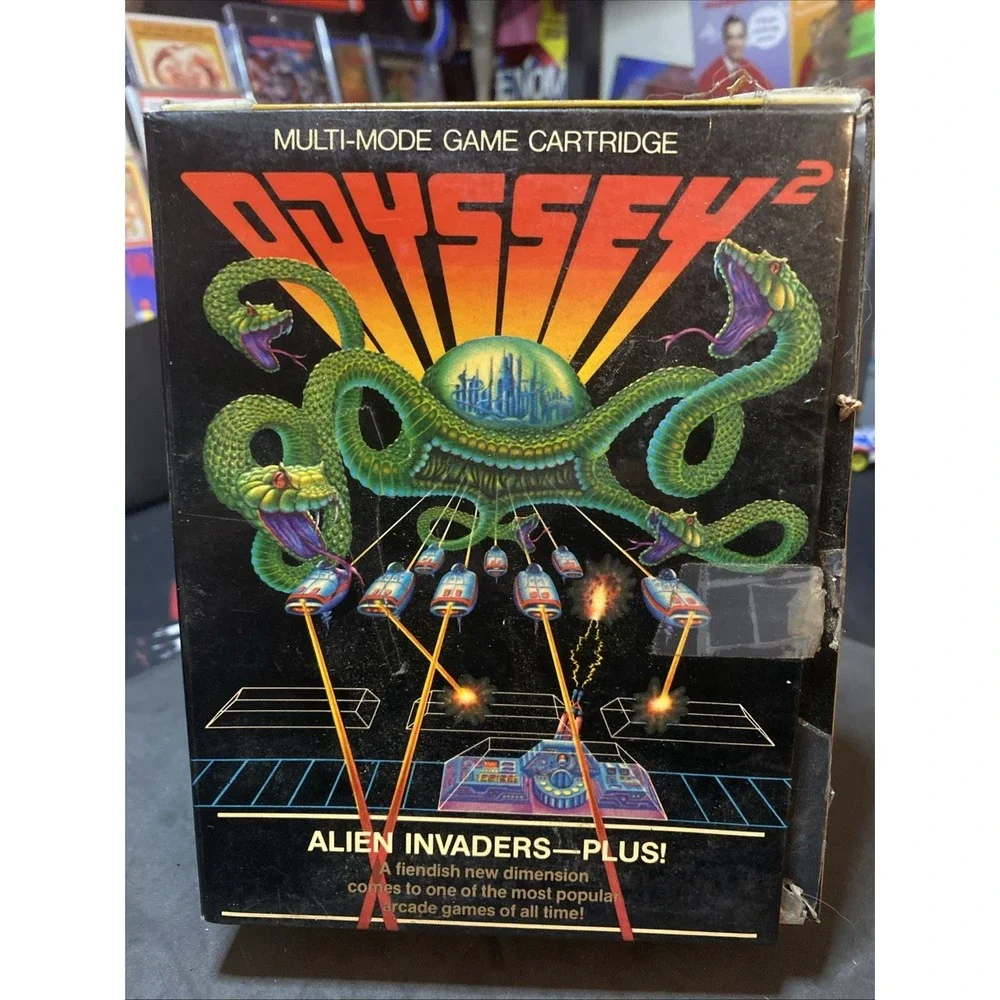 Odyssey 2 - Alien Invaders - Plus! - CIB