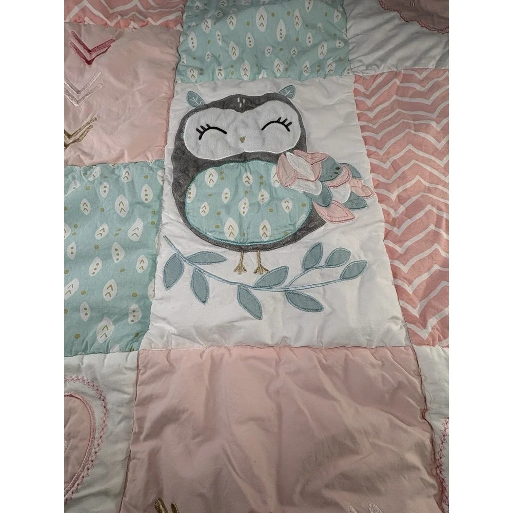Handmade baby quilt