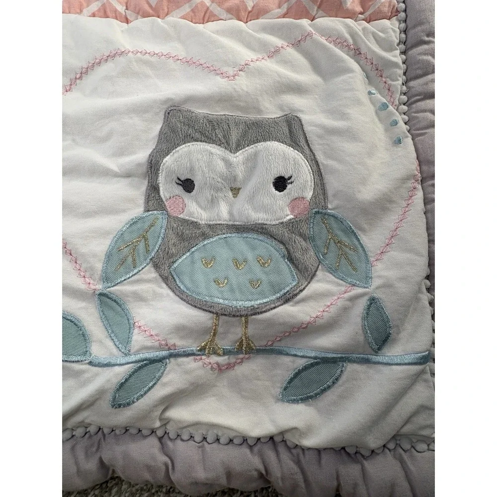 Handmade baby quilt