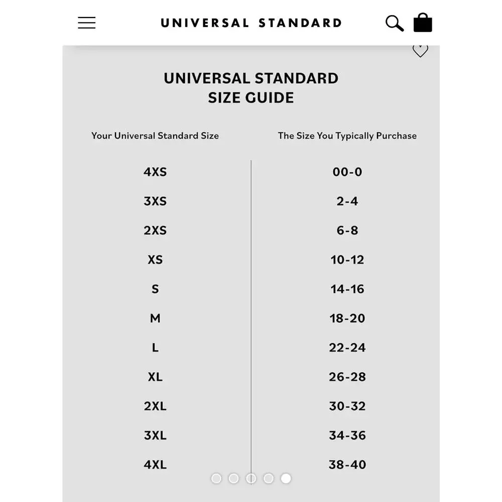 Universal Standard nwt universal