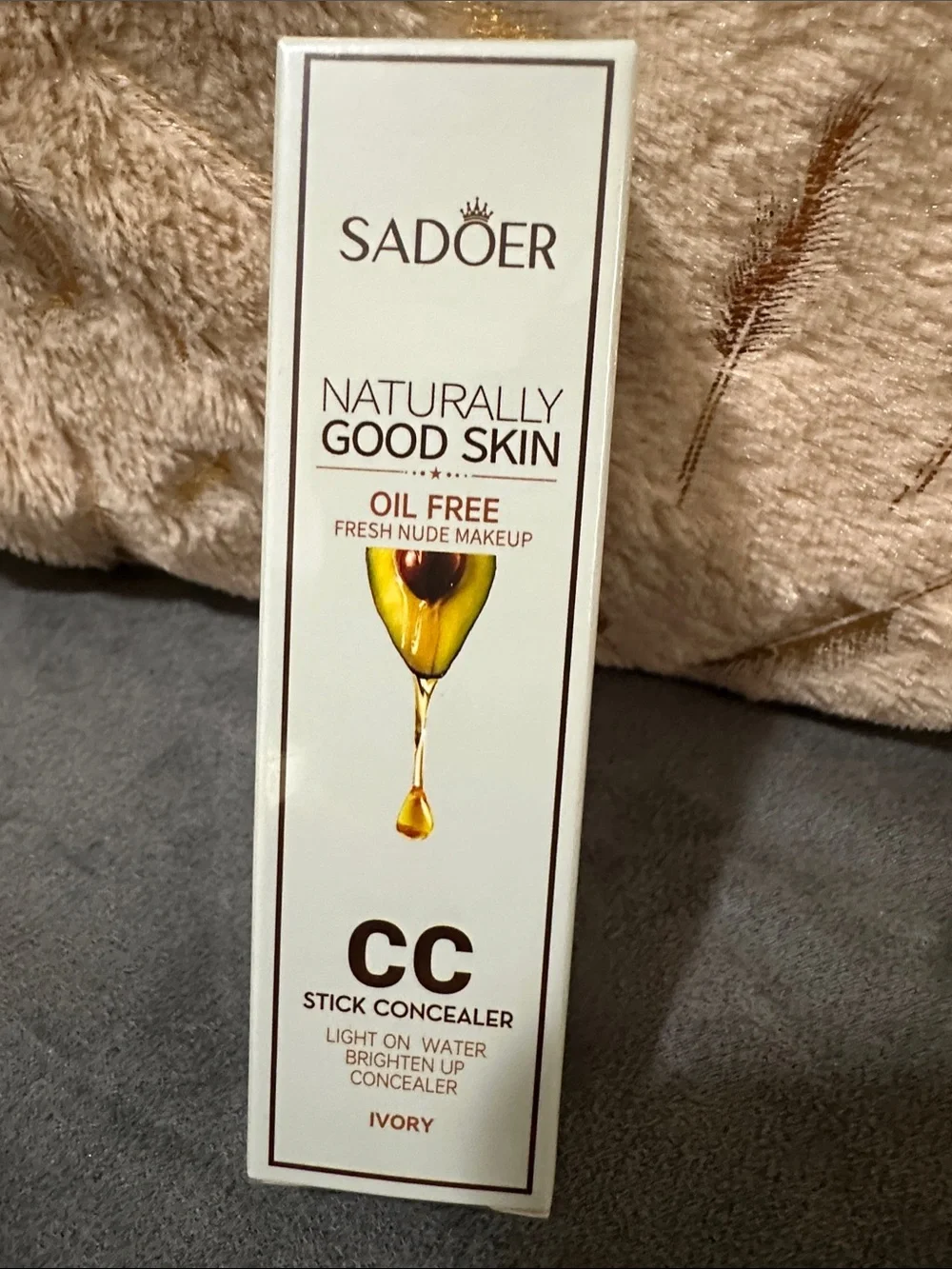 Naturally Good Skin CC Stick Concealer - Ivory (Oil Free) Ivory Color