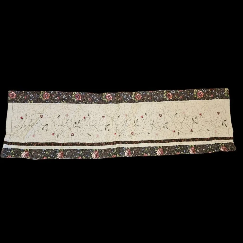 JcPenney Home Rachel Heirloom 3‎ Pc Window Treatment Set Panels 42 X 63 In Beige