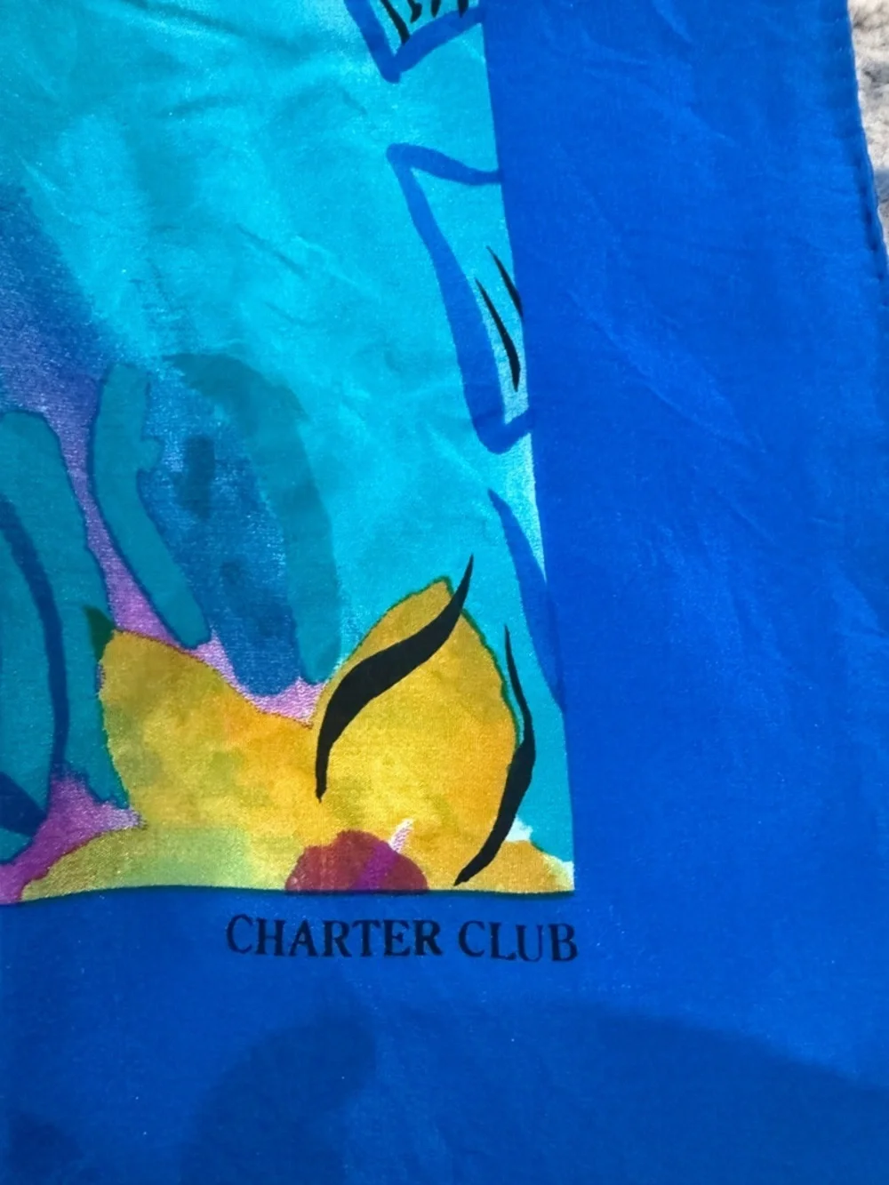 Charter Club bright floral