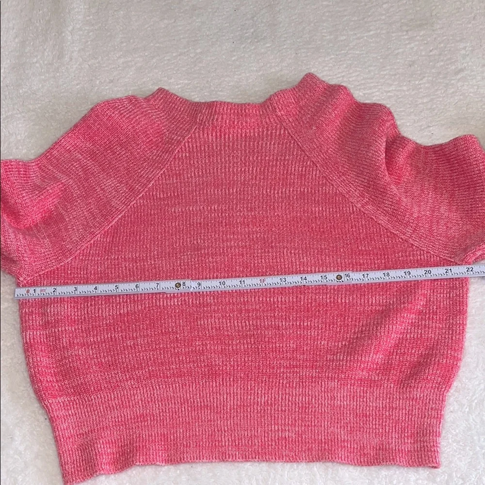 Free People Too Good Pullover Sweater Mock‎ Neck Pink Size S NWOT