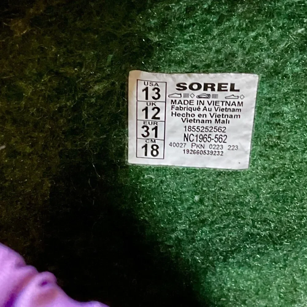 Sorel winter thermal good