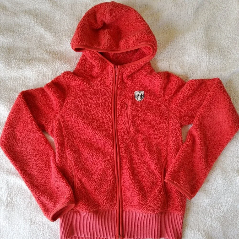 Y2K American Eagle Fleece Jacket Small