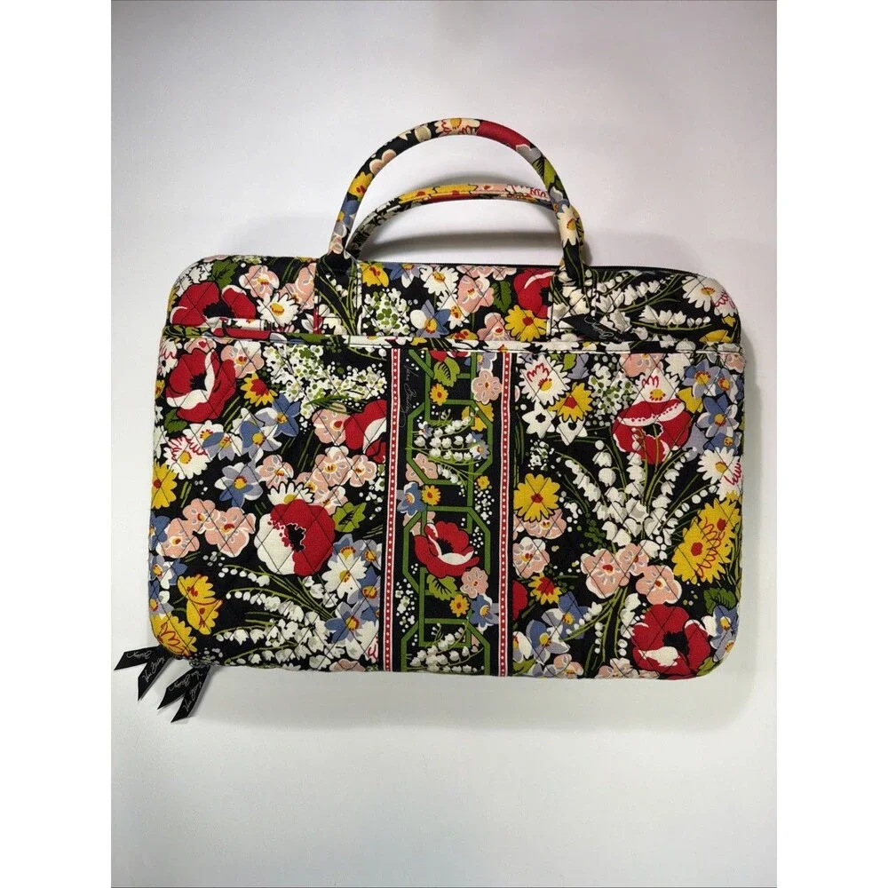 Vera Bradley 17” Hard Computer Case Missing Shoulder Strap