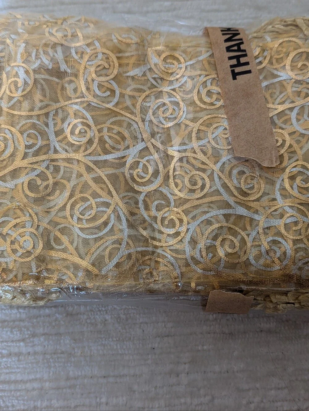 N/A organza daily unused